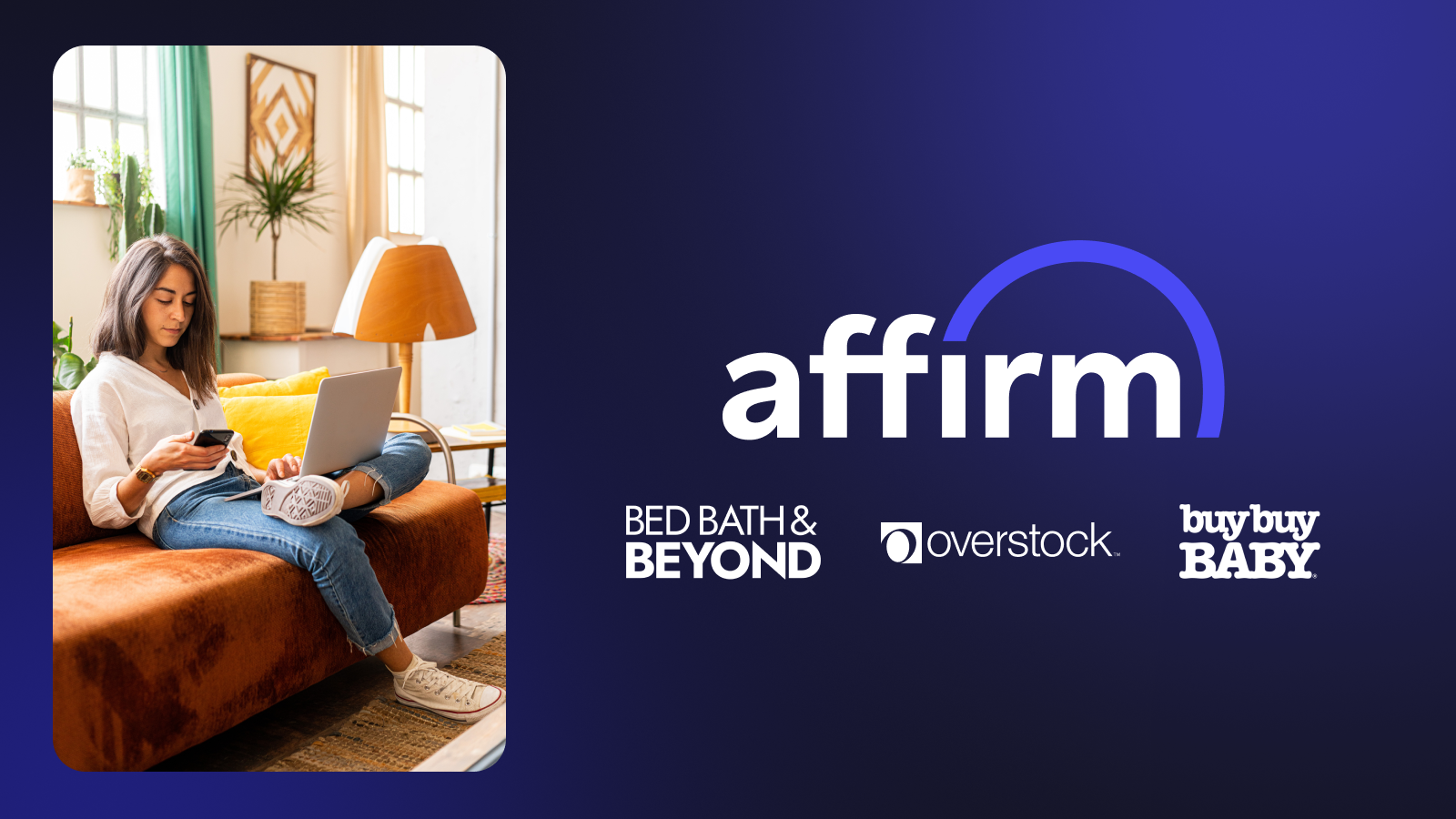 Affirm + BB&B logo